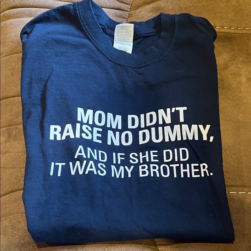 Gildan Dark Blue Cotton Tee